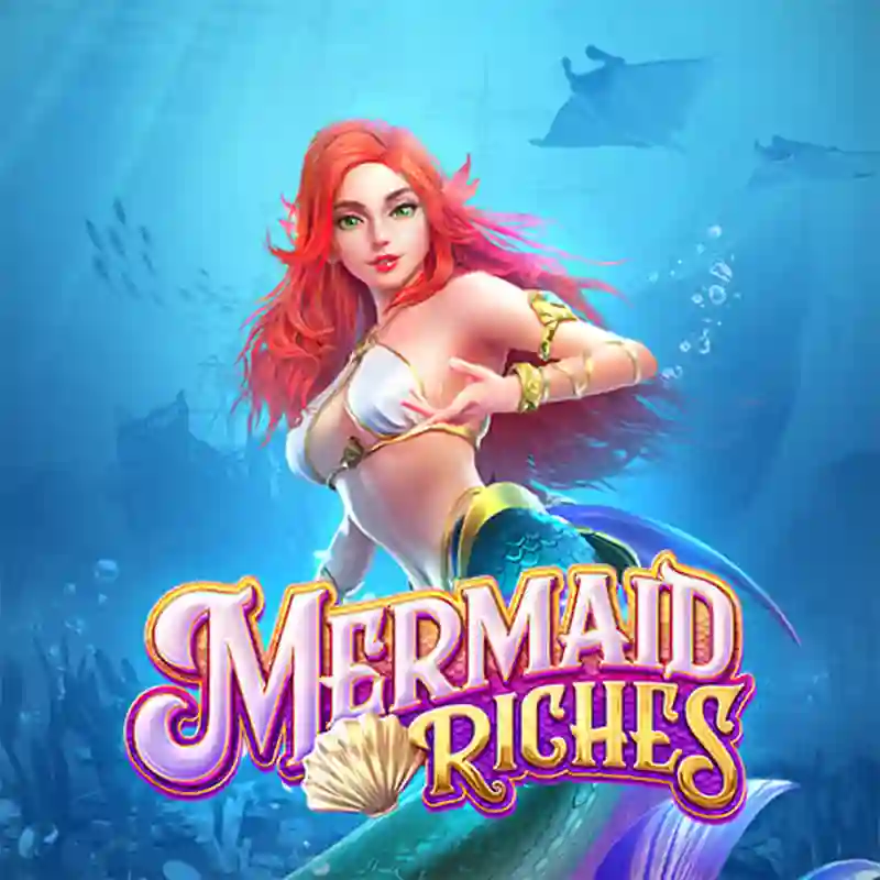 Interfaz del juego de casino Mermaid Riches en 17mx